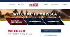 Desktop Screenshot of mihssca.com